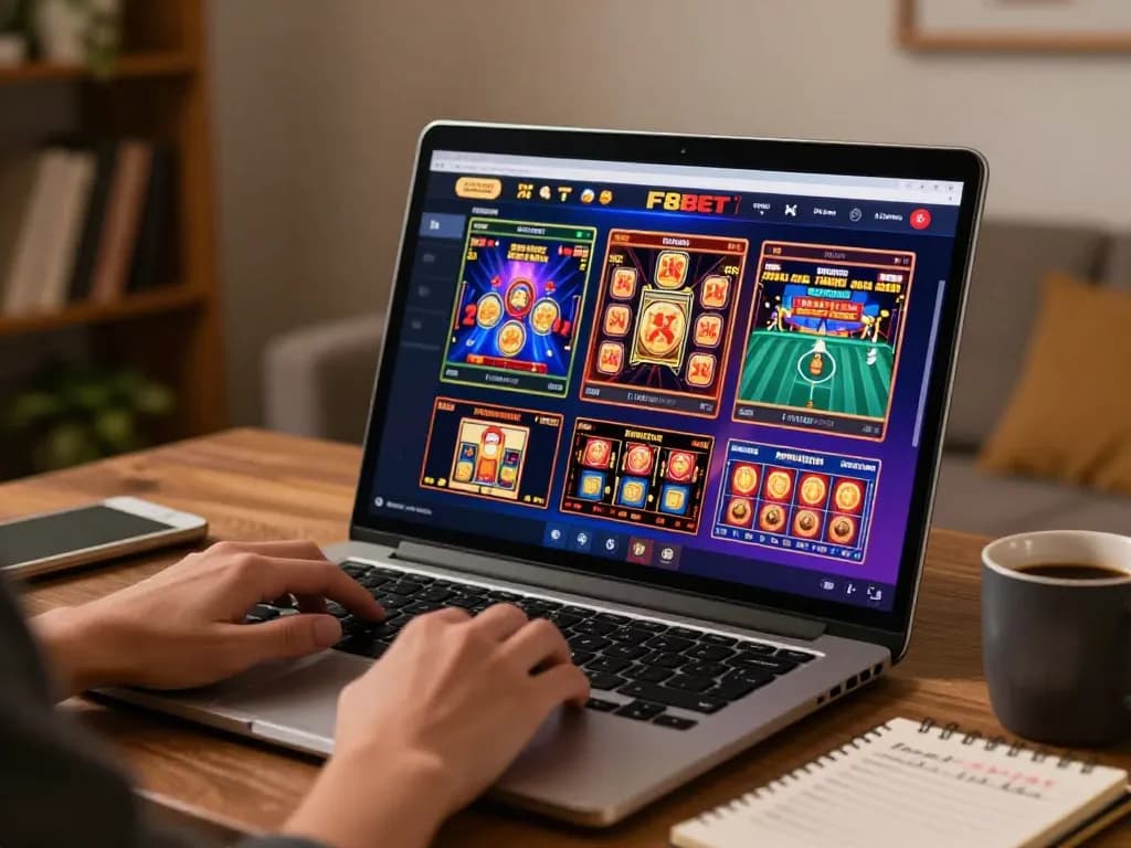 Engaging online gaming experience at F8BET with active slots and live dealer games