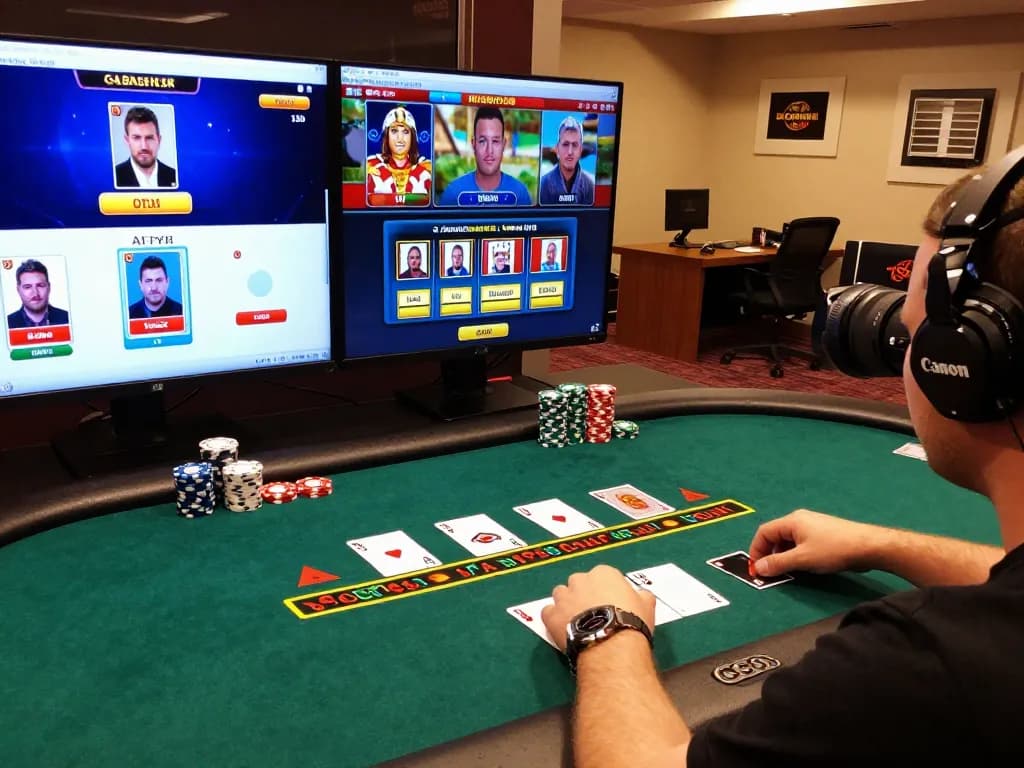 Player strategizing in a live dealer blackjack game at GG88 online casino, chips and cards visible.