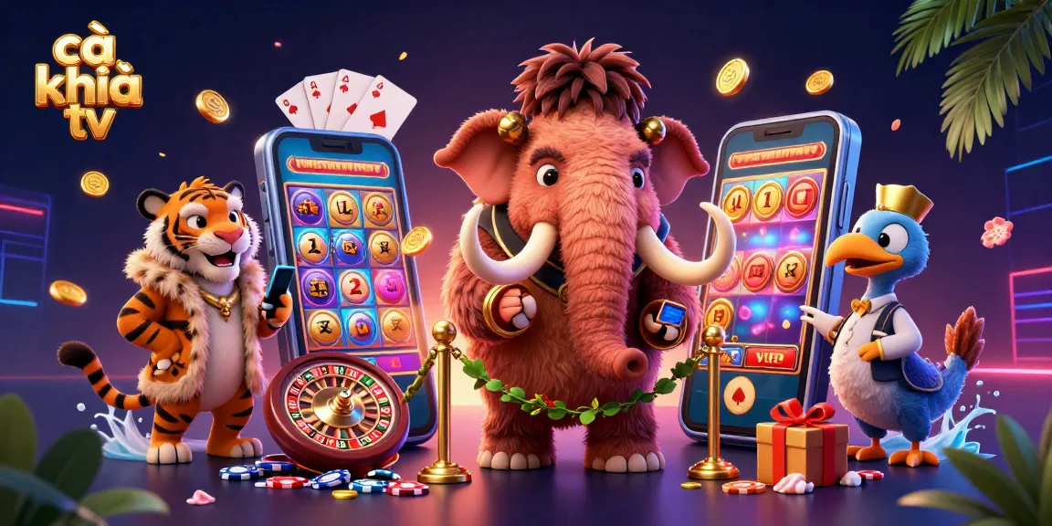 Experience thrilling moments with cà khịa tv as cartoon characters bring a vibrant casino to life