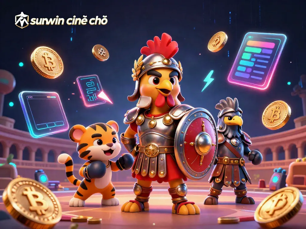 Experience thrilling online gaming with sunwin chính chủ, featuring dynamic characters and vibrant casino elements.
