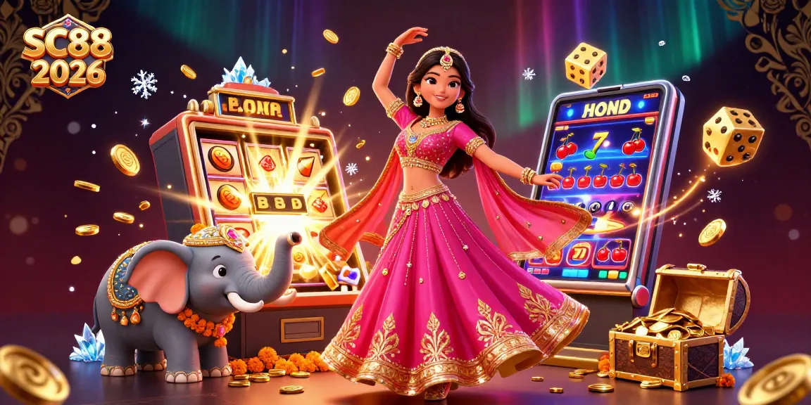 Experience vibrant excitement with SC88 2026, capturing jackpot moments and colorful casino gaming action.