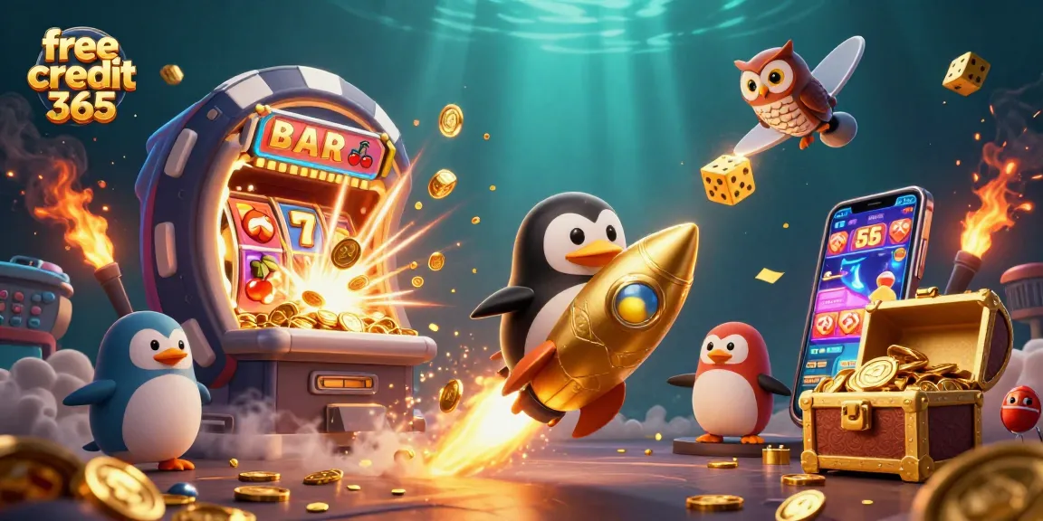Spin for luck and treasures with free credit 365 at dynamic online casino gaming!