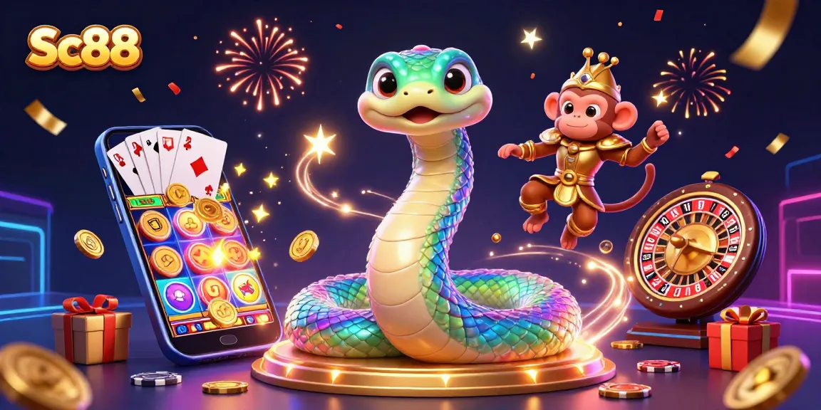 Experience the excitement of Sc88 with vibrant colors, fun characters, and dynamic casino games!